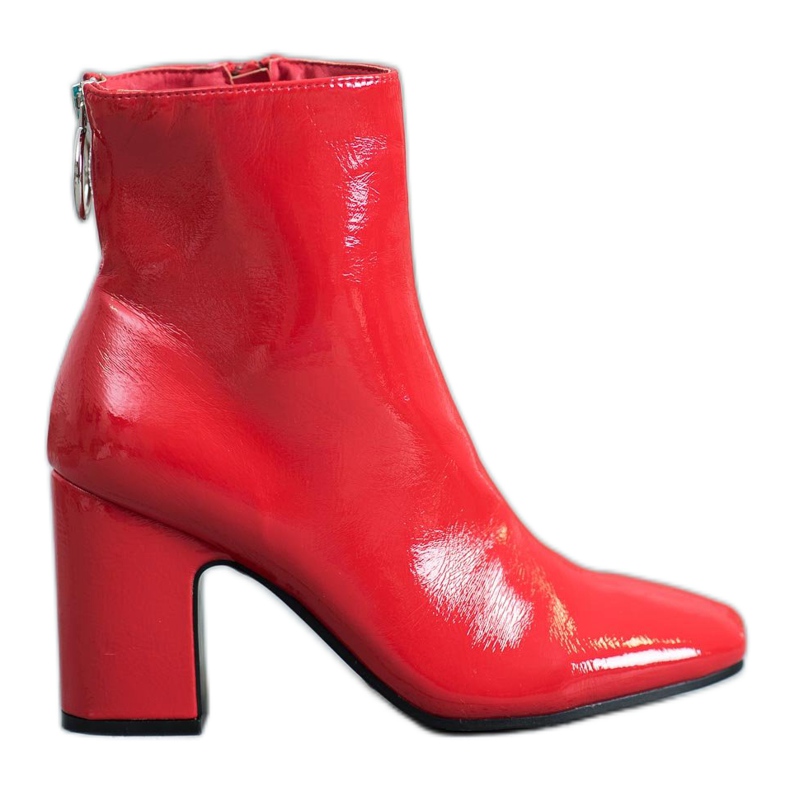 Seastar Bottines laquées sur le montant rouge Seastar Bottines laquées sur le montant rouge