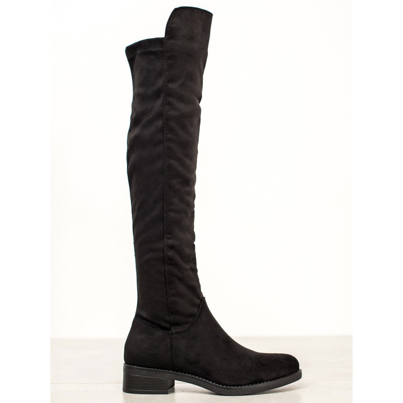 Seastar Bottes noires au-dessus du genou le noir