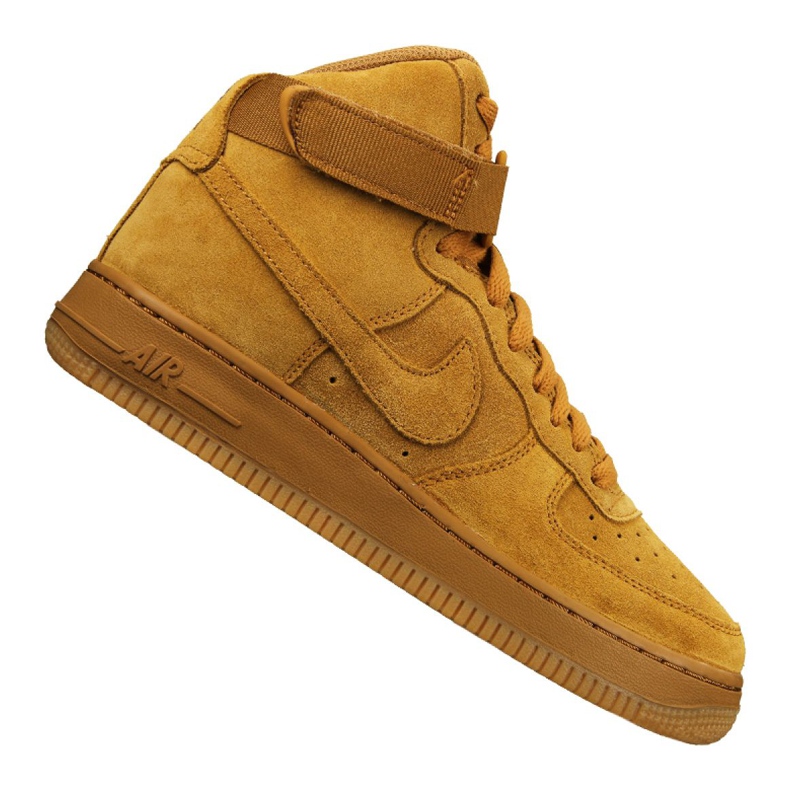 Nike Jr Air Force 1 High Lv 8 Gs Jr 807617-701 chaussures jaune