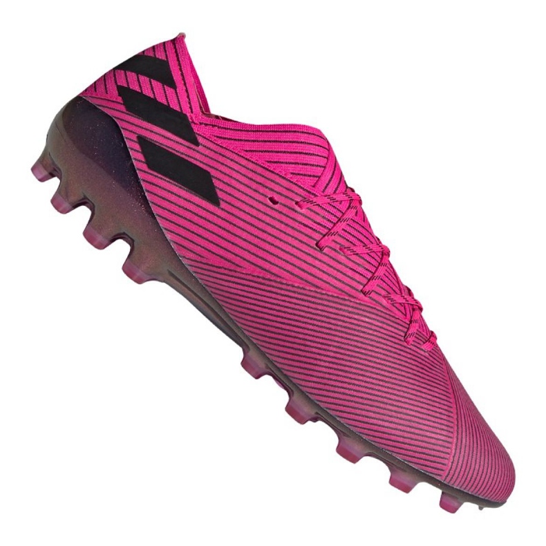 Chaussures de football Adidas Nemeziz 19.1 Ag Fg M FU7033 rose rose