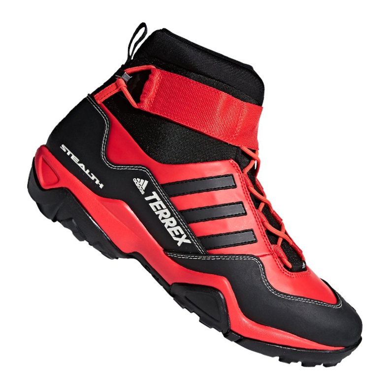 Chaussures de trekking adidas Terrex Hydro Lace M CQ1755 le noir rouge