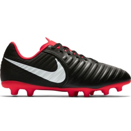 Nike Tiempo Legend 7 Club Mg Jr AO2300 006 chaussures de football multicolore le noir