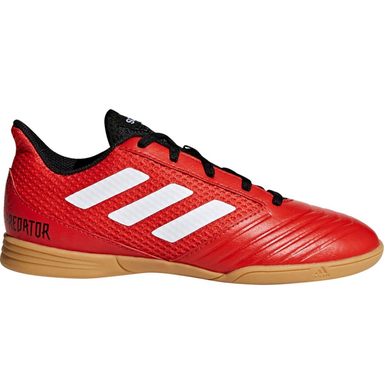 Chaussures de foot Adidas Predator Tango 18.4 Sala Jr DB2343 rouge rouge Chaussures de foot Adidas Predator Tango 18.4 Sala Jr DB2343 rouge rouge