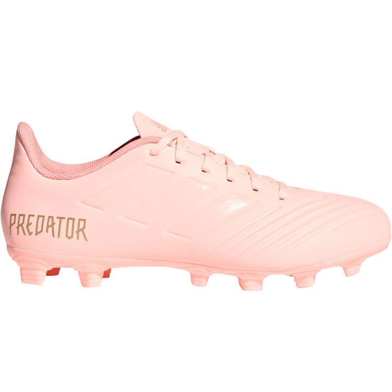 Chaussures de foot Adidas Predator 18.4 M FxG DB2008 rose rose