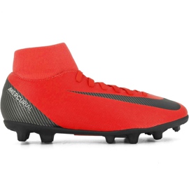 Nike Mercurial Superfly 6 Club CR7 Mg M AJ3545 600 chaussures de football rouge multicolore