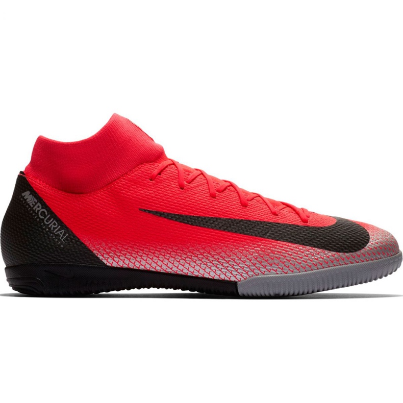 Nike Mercurial Superfly X 6 Academy CR7 Ic M AJ3567 600 chaussures de football multicolore rouge