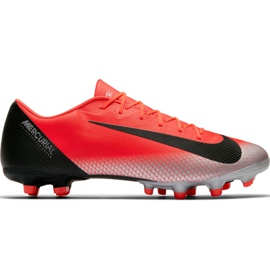 Chaussure de football Nike Mercurial Vapor 12 Academy CR7 Mg M AJ3721 600 multicolore rouge