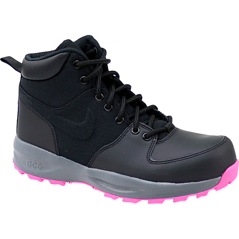 Nike Manoa Lth Gs W 859412-006 chaussures le noir