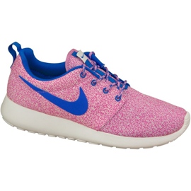 Nike Rosherun Print W 599432-137 chaussures rose