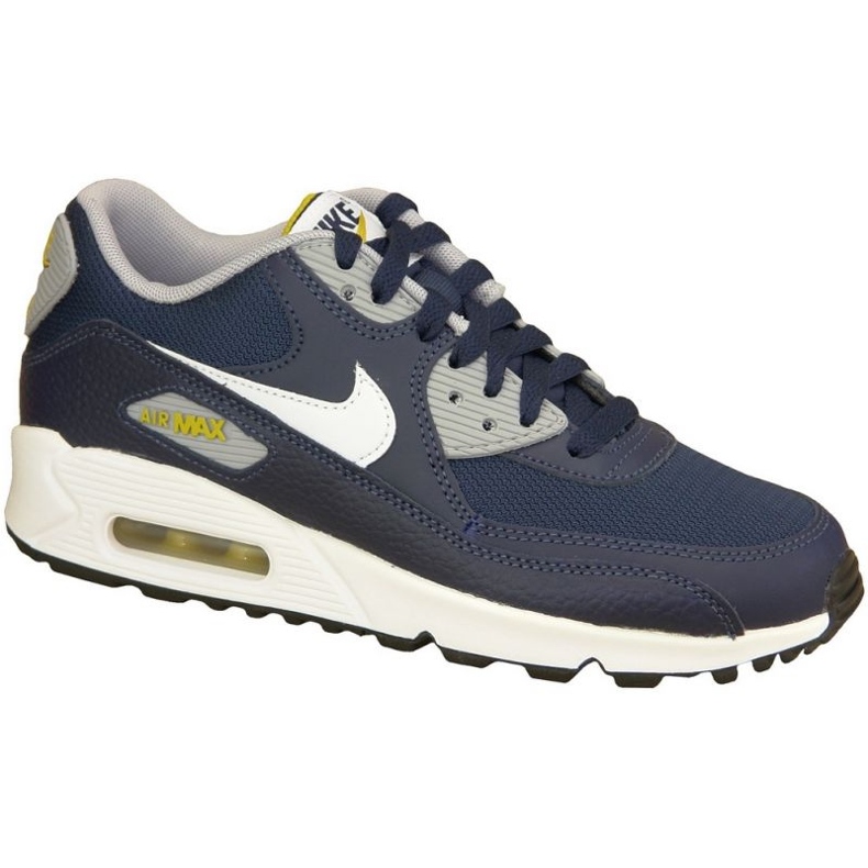 Nike Air Max 90 Gs W 307793-417 chaussures bleu marin