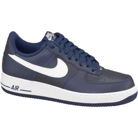 Chaussure Nike Air Force 1 '07 M 488298-436 bleu marine