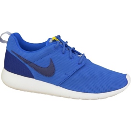 Nike Roshe One Gs W 599728-417 chaussures bleu