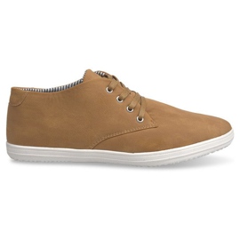 Baskets Hautes Tendance 3232 Camel brun