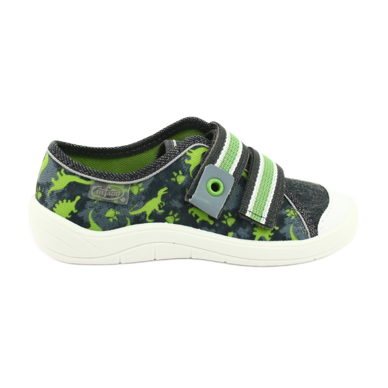 Chaussures enfant Befado 672X067 gris vert