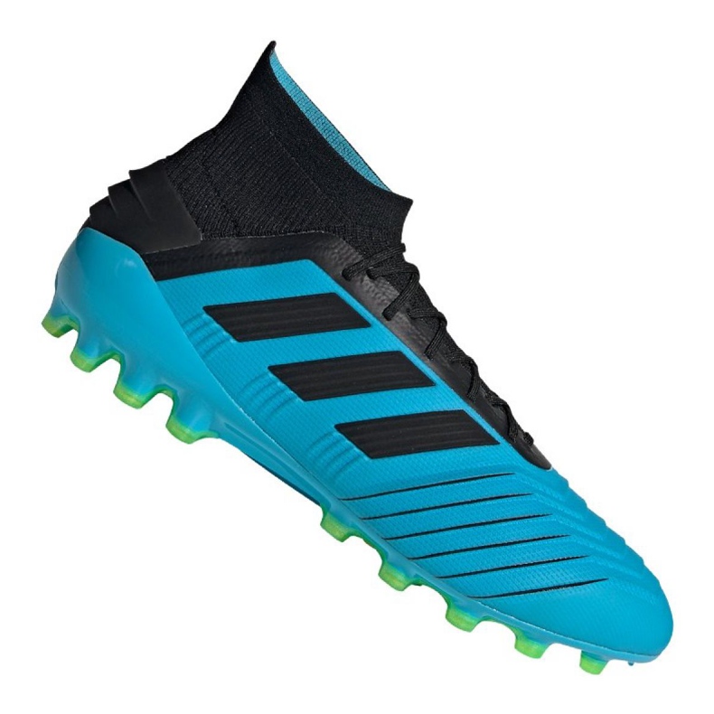 Chaussures de foot Adidas Predator 19.1 Ag M F99970 bleu bleu Chaussures de foot Adidas Predator 19.1 Ag M F99970 bleu bleu