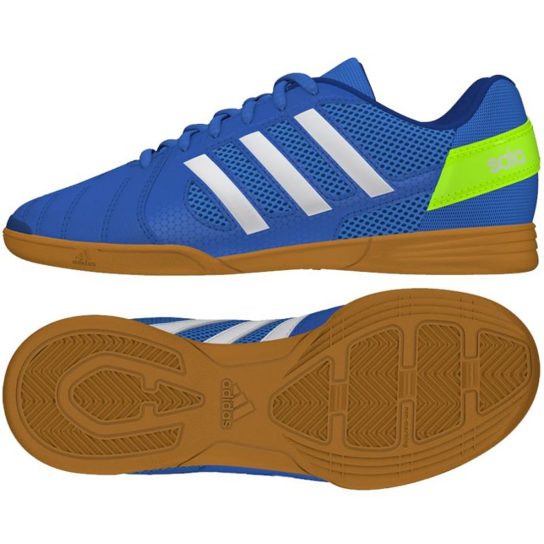 Chaussures d'intérieur adidas Top Sala Jr FV2632 bleu bleu