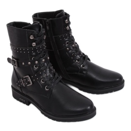 Bottes militaires noires 1952-11 Noir