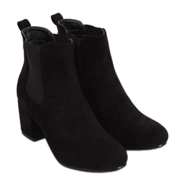 Bottines Chelsea noires, noir 2208-132 Noir