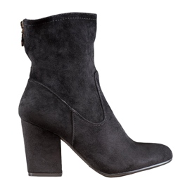 SHELOVET Bottes hautes noires