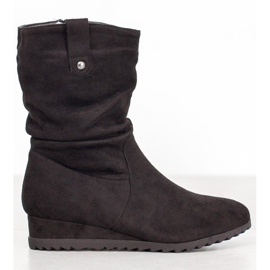 SHELOVET Bottes de cowboy sur un coin noir