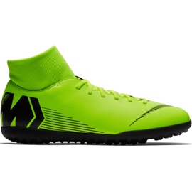 Nike Mercurial Superfly 6 Club Tf M AH7372 701 chaussures de football multicolore vert