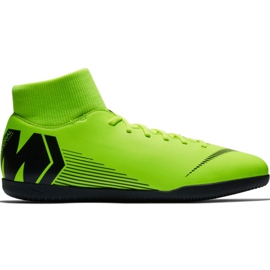 Nike Mercurial Superfly X 6 Club Ic M AH7371 701 chaussures de football multicolore vert