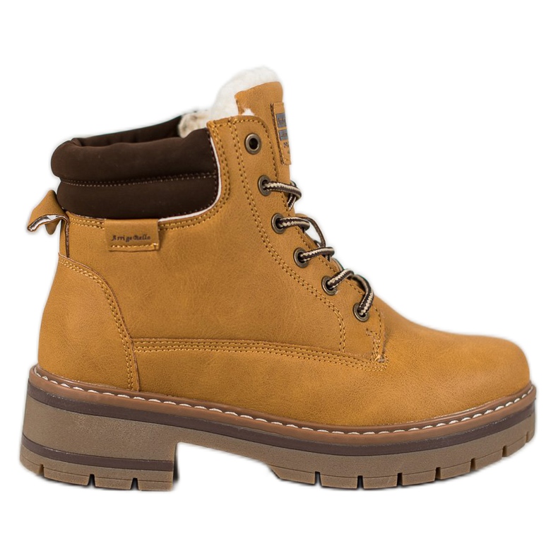 Arrigo Bello Bottes de randonnée chaudes brun