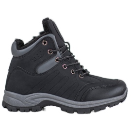 SHELOVET Trappeurs sportifs isolés noir