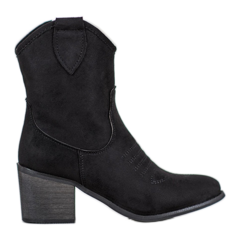 Super Mode Cow-girls noires le noir Super Mode Cow-girls noires le noir