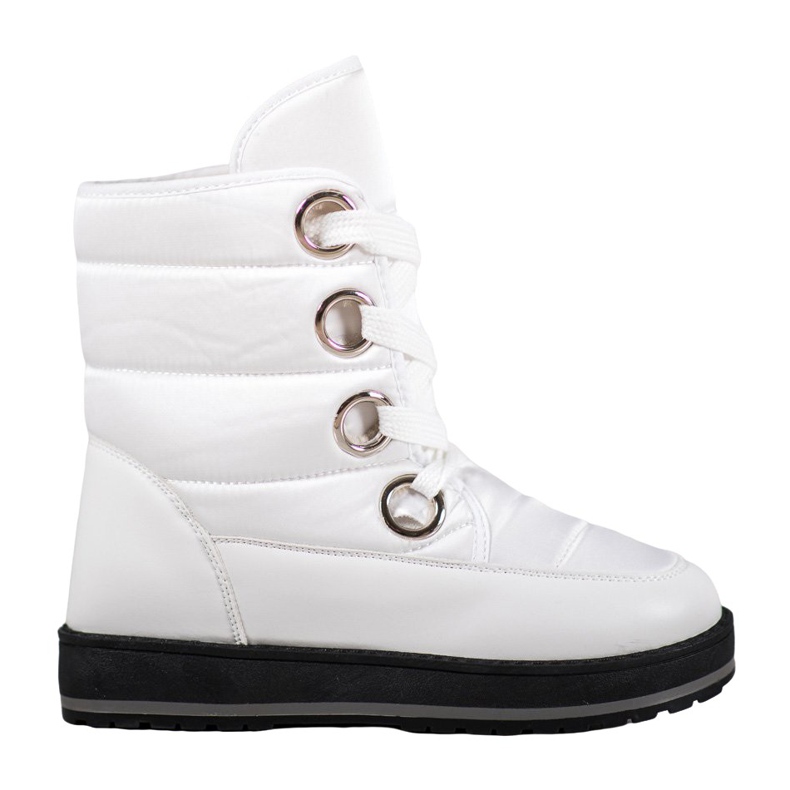 Muto Bottes de neige sur la plate-forme blanche Muto Bottes de neige sur la plate-forme blanche