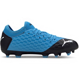 Chaussures de football Puma Future 5.4 Fg Ag Jr 105810 01 bleu marine bleu