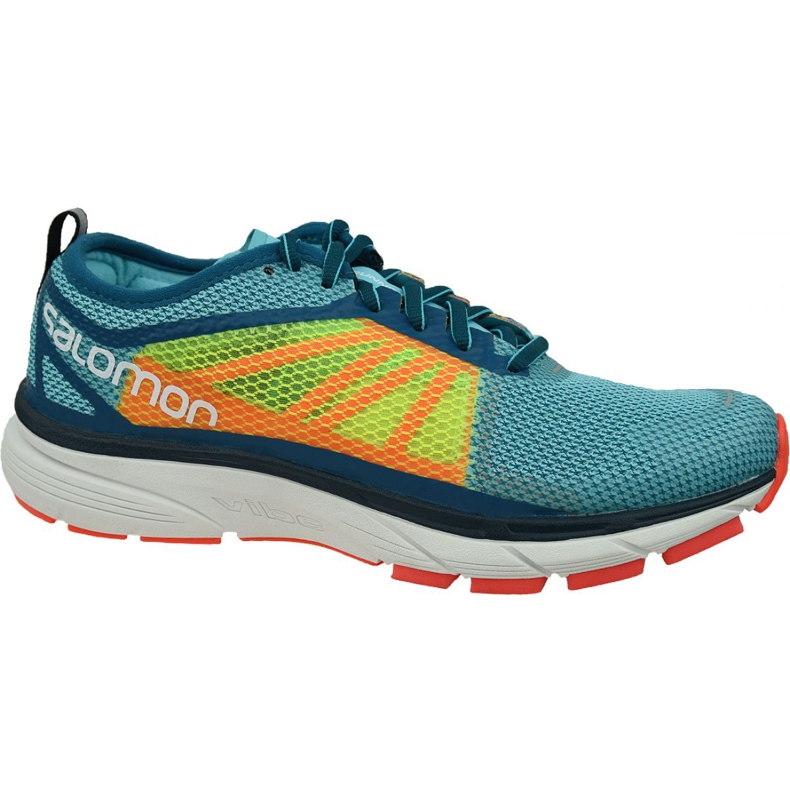 Chaussures Salomon Sonic Ra W 401438 bleu multicolore Chaussures Salomon Sonic Ra W 401438 bleu multicolore