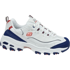Chaussures Skechers D'Lites W 13148-WNVR blanc