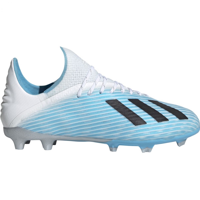 Les chaussures de football adidas X 19.1 Fg Jr F35684 multicolore bleu Les chaussures de football adidas X 19.1 Fg Jr F35684 multicolore bleu