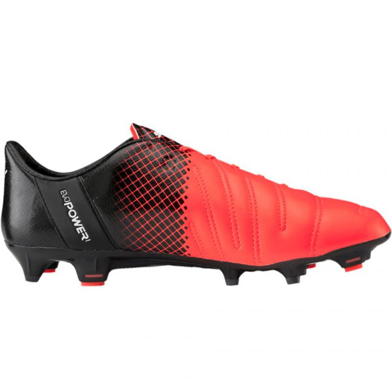 Chaussures de football Puma evoPOWER 1.3 Lth Fg M 103850 01 multicolore orange