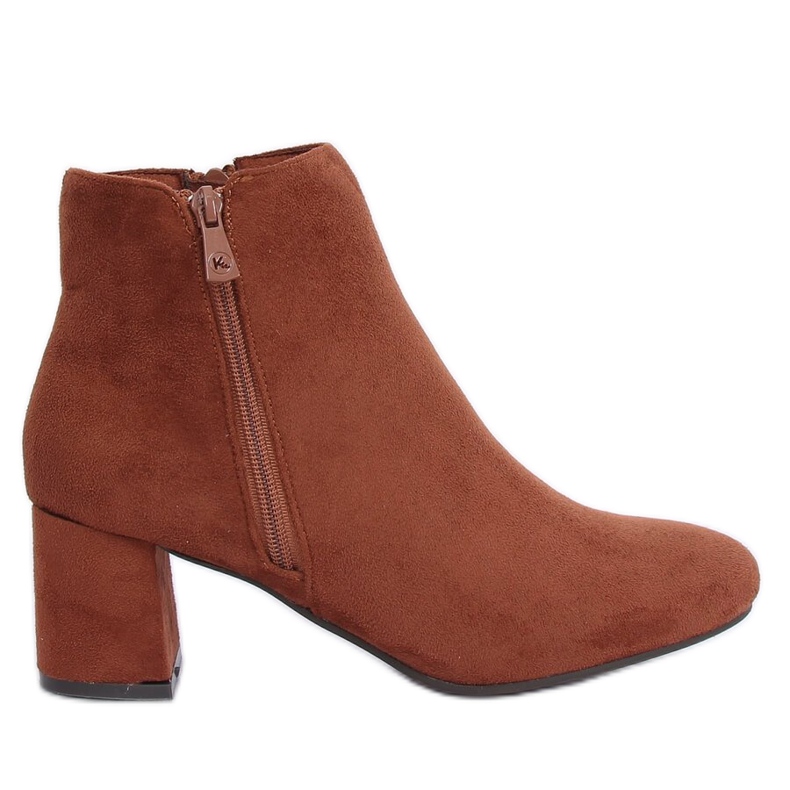 Bottines à talons marron K1825116 Cuero brun