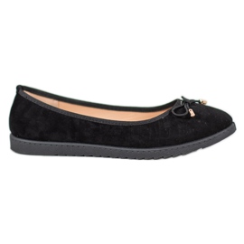 Sixth Sense Ballerine Avec Un Noeud le noir
