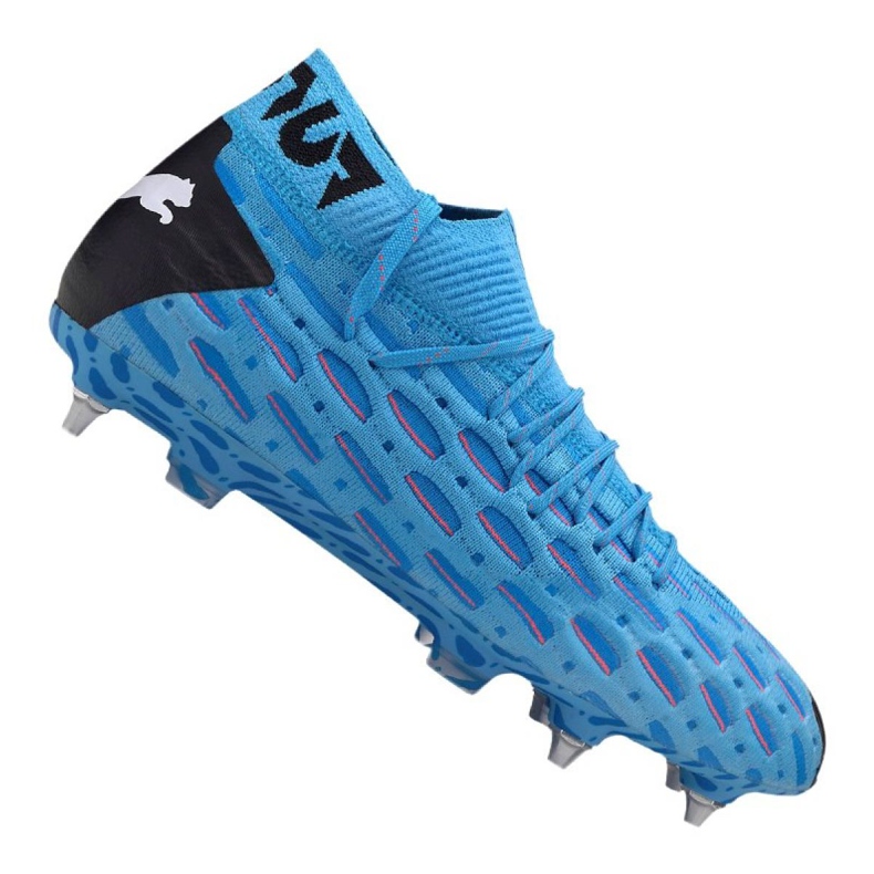 Chaussures de foot Puma Future 5.1 Netfit Mx Sg M 105788-01 bleu bleu Chaussures de foot Puma Future 5.1 Netfit Mx Sg M 105788-01 bleu bleu