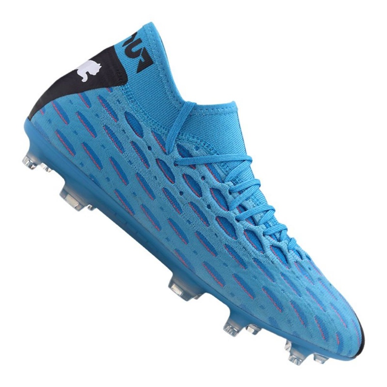 Chaussures de foot Puma Future 5.2 Netfit Fg / Ag M 105784-01 bleu bleu