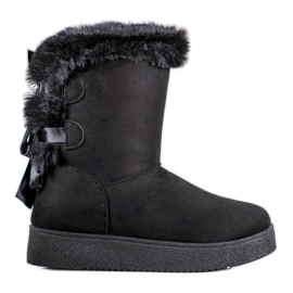 SHELOVET Mukluki avec un arc noir