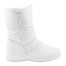 Bottes de neige blanches 69