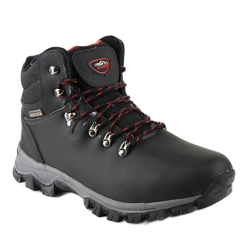 Bottes de neige isolées noires de MXC-7587L le noir
