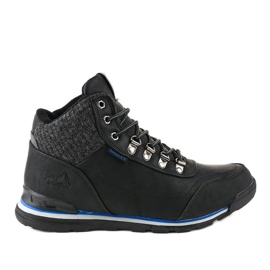 Bottes de neige isolées noires de la MXC-7585