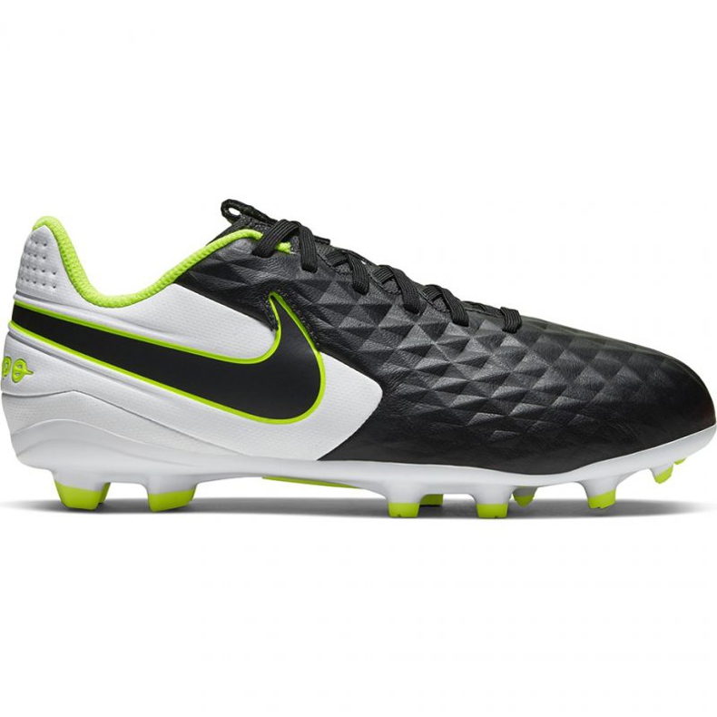 Chaussures de football Nike Tiempo Legend 8 Academy FG / MG Jr AT5732-007 le noir le noir