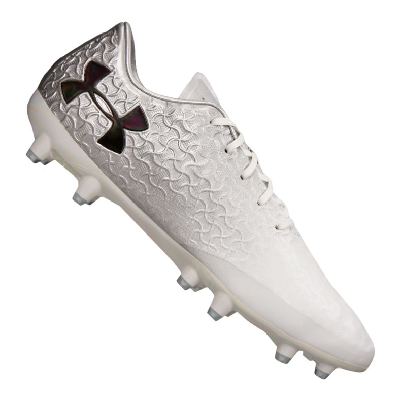Under Armour Magnetico Pro Fg M 3000 111-100 chaussures de football blanche gris