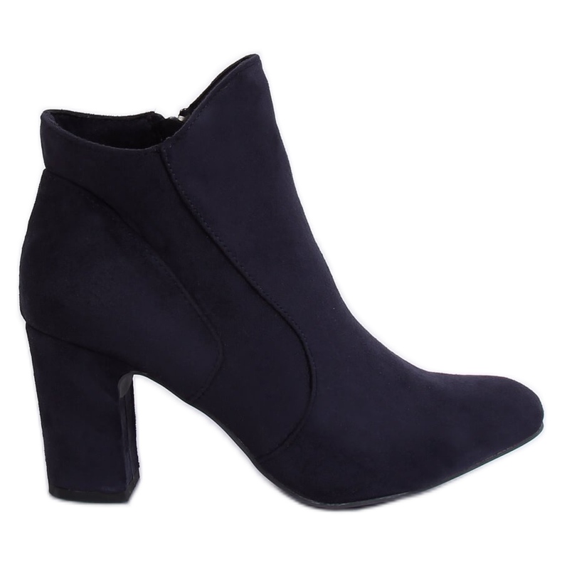 Bottines à talons bleu marine K1809810 Marino