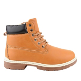 Bottes de neige isolées marron C-9U5-8 brun