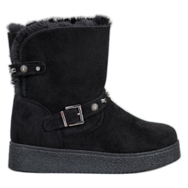 SHELOVET Mukluki avec jets noir
