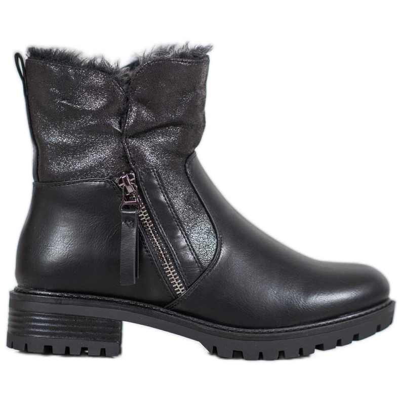 SHELOVET Travailleurs chauds avec des paillettes le noir SHELOVET Travailleurs chauds avec des paillettes le noir