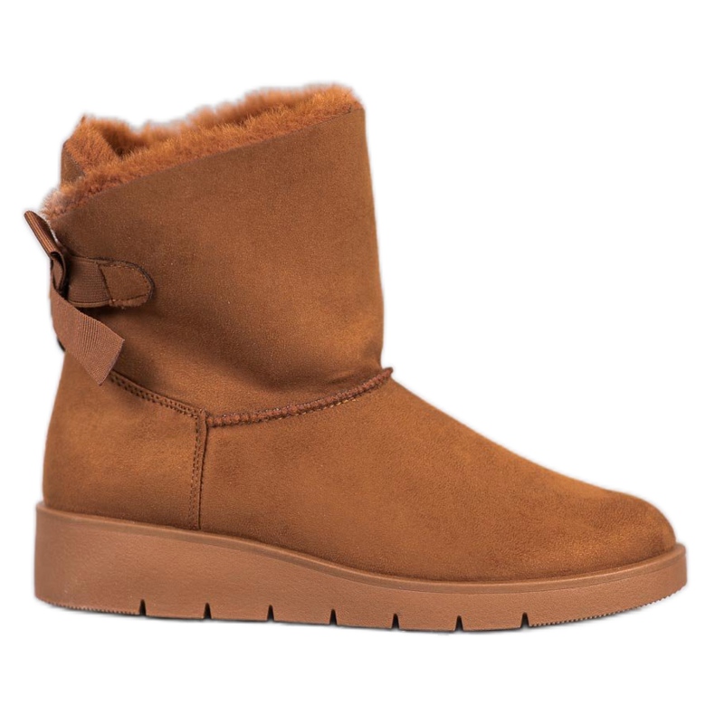 SHELOVET Chameau Mukluki sur la plate-forme brun SHELOVET Chameau Mukluki sur la plate-forme brun